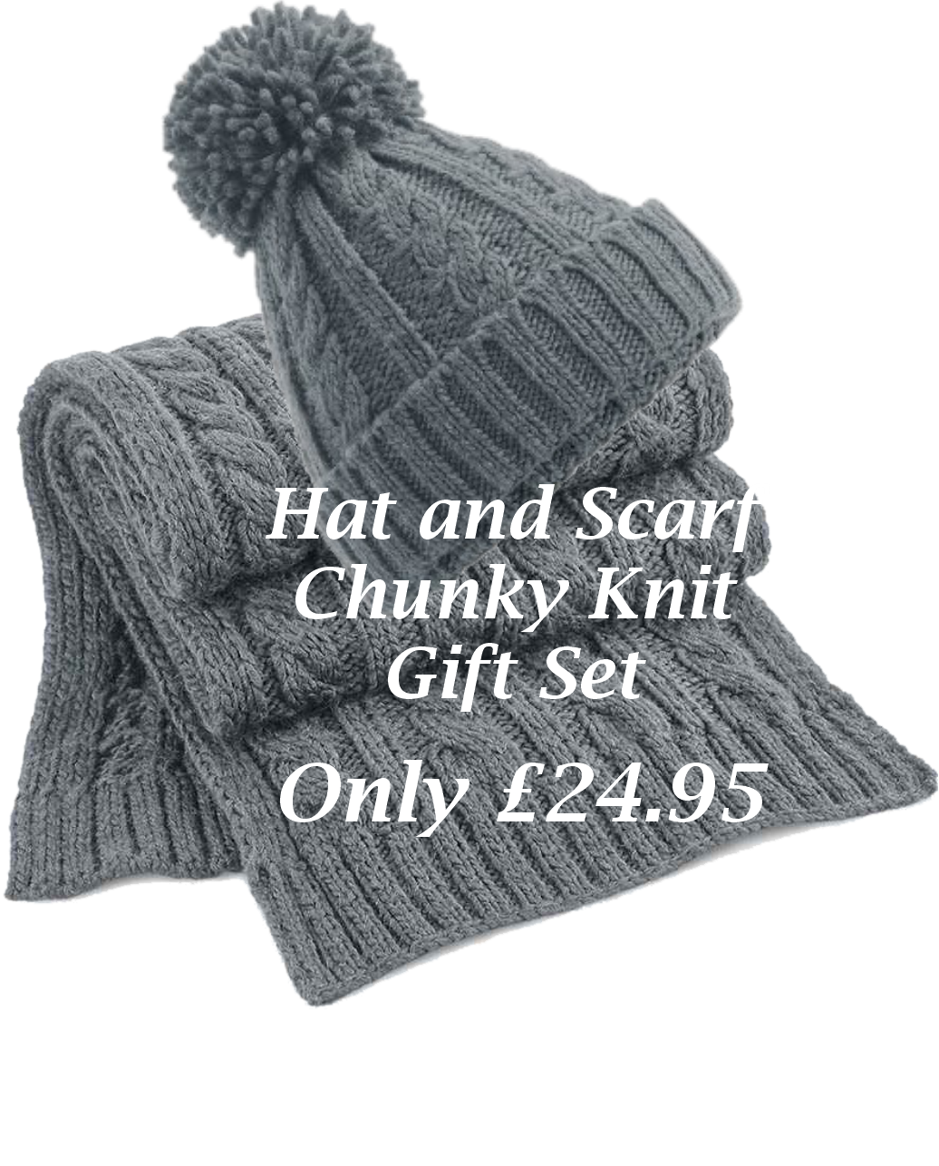 Chunky Cable Knit Hat & Scarf Set Buckingham | Stork Countrywear